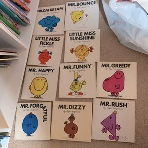 Little miss and mister books